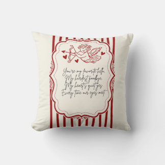 Coussin Valentines unique style by Sommer Hamilton