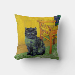 Coussin Van Gogh Black Cat