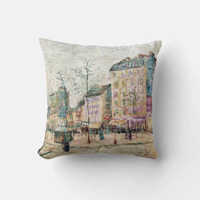 Coussin Van Gogh : Boulevard de Clichy (Recto)