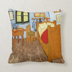 Coussin Van Gogh : Chambre Vincent à Arles, 1889
