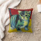 Coussin Van Gogh Tabby Cat (Couverture)