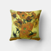 Coussin Van Gogh - Tournesols 14 (Verso)