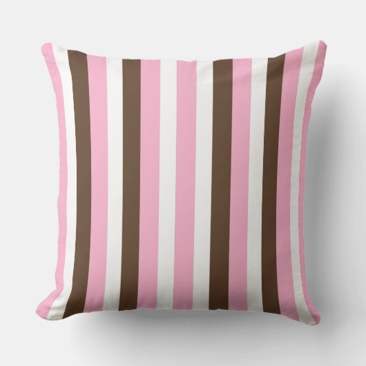 Coussin Vanille au chocolat rose (Recto)