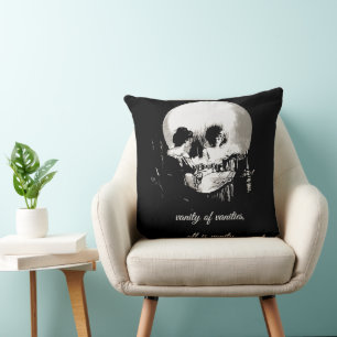 Coussin Vanité des Vanités Tout Est Vanité Ecclésiaste