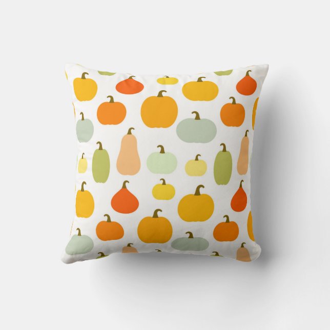Coussin Variétés citrouilles Jeu d'oreiller (Verso)