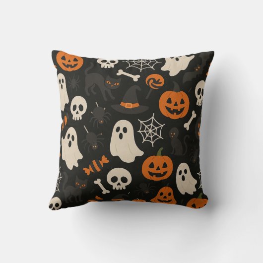 Coussin Various Halloween pattern image pillows (Verso)