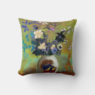 Coussin Vase au Guerrier Japonais