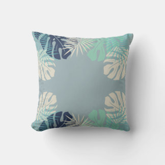 Coussin Vecteur Feuille de vacances Tropical Illustration 