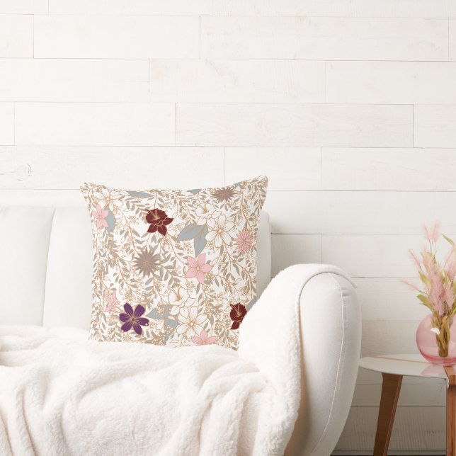 Coussin Vector Floral (Canapé)