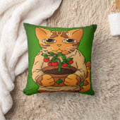Coussin Vegan Gardener Chat (Couverture)