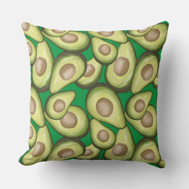 Coussin Végétal Cuit Gourmet Avacados (Recto)