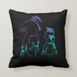 Coussin Vélo Dirt papa et motocross Son