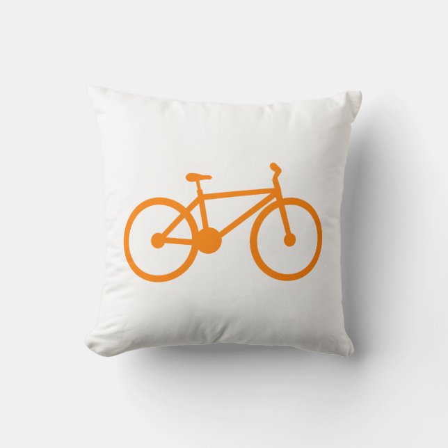 Coussin Vélo orange (Recto)