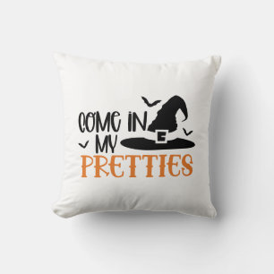 Coussin Venez Dans Mes Jolies Halloween