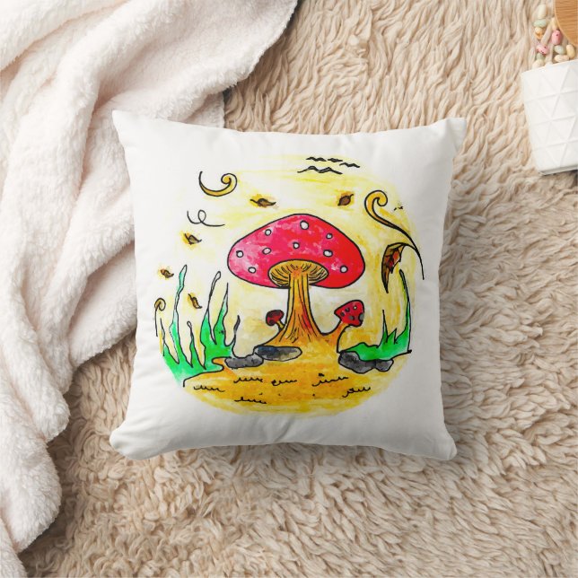 Coussin Vent d'automne (Collection de la cabane d'automne) (Couverture)