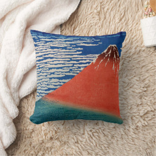 Coussin Vent fin, Matin clair (Fuji Rouge)