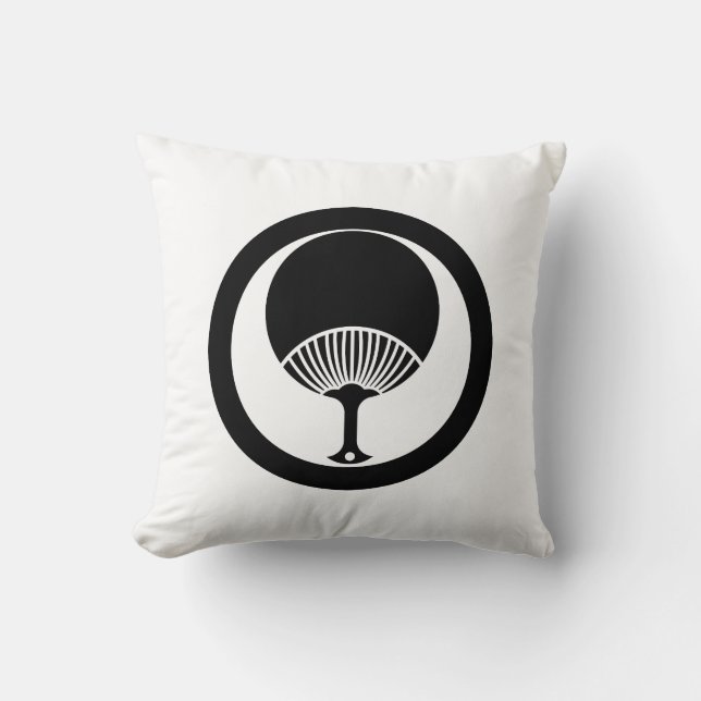 Coussin Ventilateur rond en cercle (Recto)