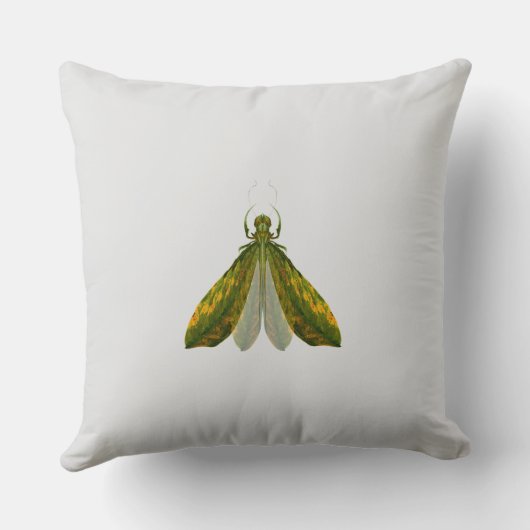 Coussin Verdant Sentinel – Surreal Nature Form (Verso)