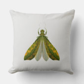 Coussin Verdant Sentinel – Surreal Nature Form (Recto)
