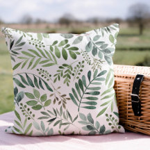 Verdure Aquarelle Feuilles botaniques