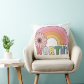Coussin Véritable fleur arc en ciel (Chaise)