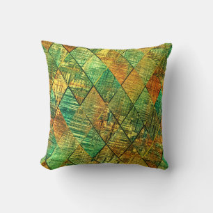 Coussin Verre coloré géométrique décoratif moderne