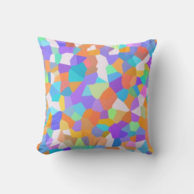 Coussin Verre de plage de Spring Paint (Recto)