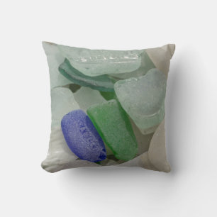 Coussin Verre de plage pâle