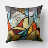 Coussin Verre multicolore Abstrait (Verso)