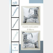 Coussin Verres à vin en cristal renversés