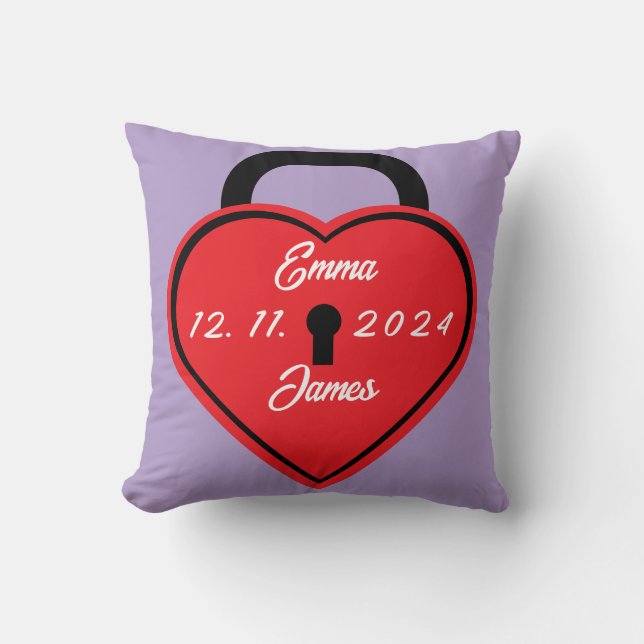 Coussin Verrouillage du coeur (Recto)