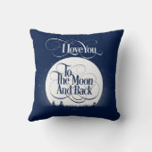 Coussin Vers La Lune Et Retour (Verso)