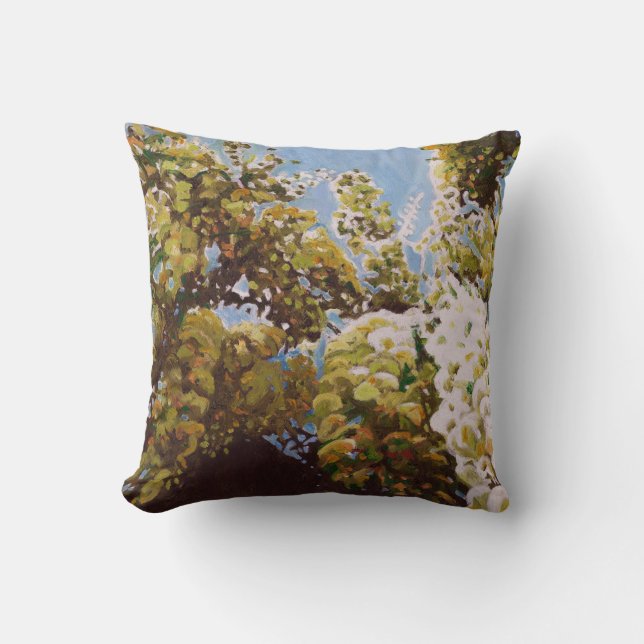 Coussin Vers le haut de dans les glycines 2011 (Recto)