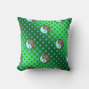 Coussin Verseau & Chèvre de Terre