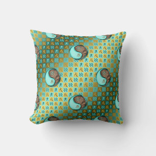 Coussin Verseau & Dragon de Terre