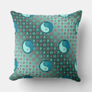 Coussin Verseau & Lapin d'Eau