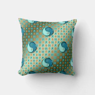 Coussin Verseau & Rat d'eau