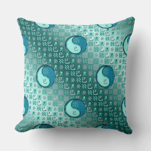 Coussin Verseau & Serpent d'eau