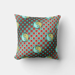 Coussin Verseau & Tigre de Métal