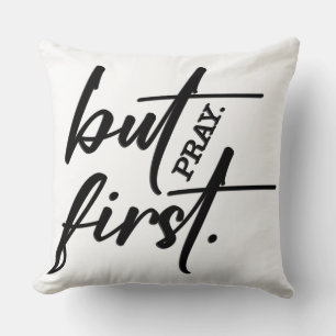 Coussin Verset biblique chrétienne inspirant