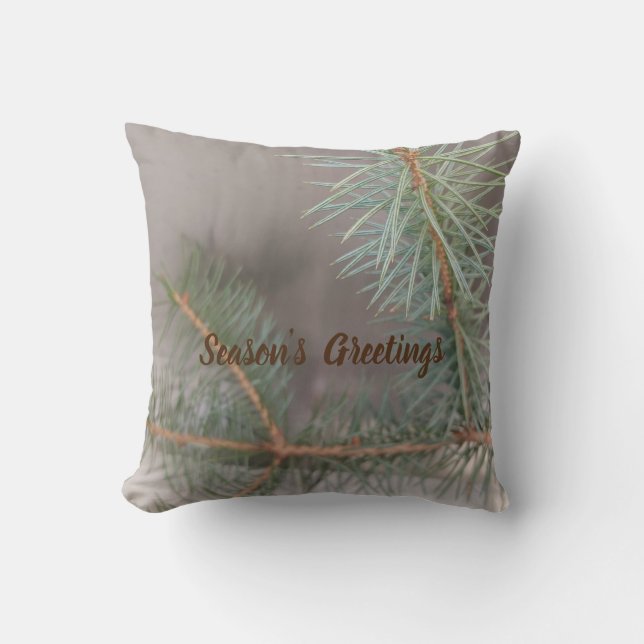 Coussin Vert avec gris (Recto)