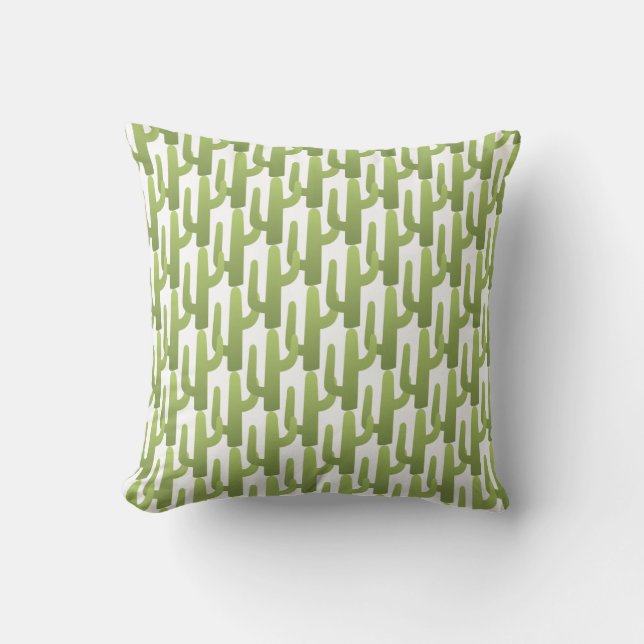 Coussin Vert cactus (Recto)