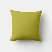 Coussin Vert Chartreuse Simple Uni Couleur Unie (Recto)