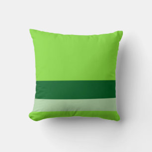 Coussin Vert chaux avec lignes de diviseur + n'importe que