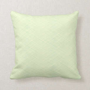 Coussin Vert clair texturé.