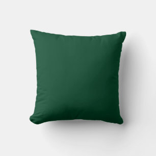 Coussin Vert de course britannique (couleur solide)