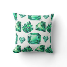 Vert Emerald Isle Crystal Gemstone Diamond Décor