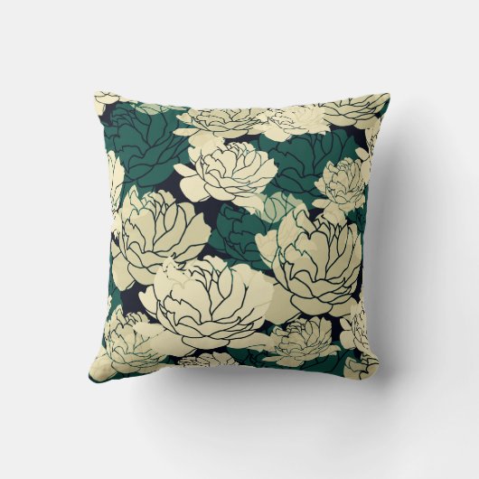 Coussin Vert émeraude 50e anniversaire (Verso)