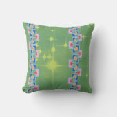 Coussin Vert Étoiles (Recto)