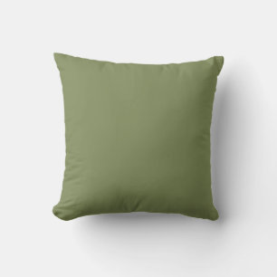 Coussin vert forestier